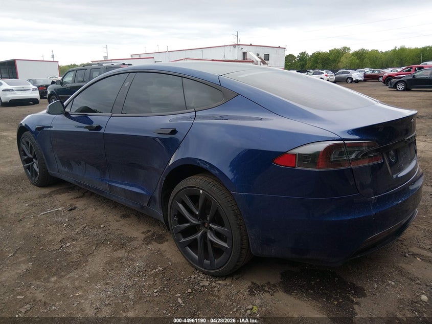 Vin: 5yjsa1e5xmf428455, lot: 45458591, tesla model s long range dual motor all-wheel drive 20213