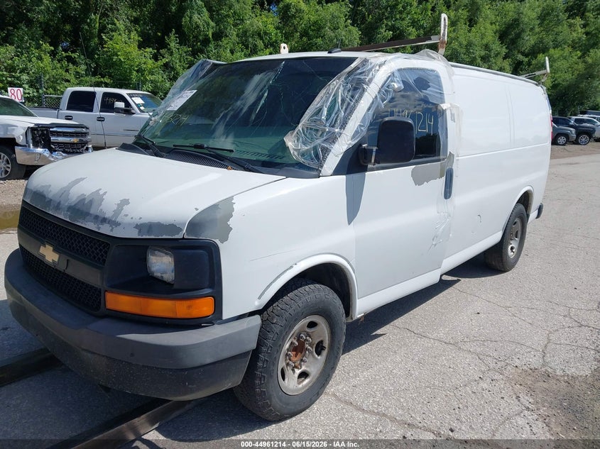 Vin: 1gcwgffa8d1105569, lot: 45458615, chevrolet express 2500 work van 20132