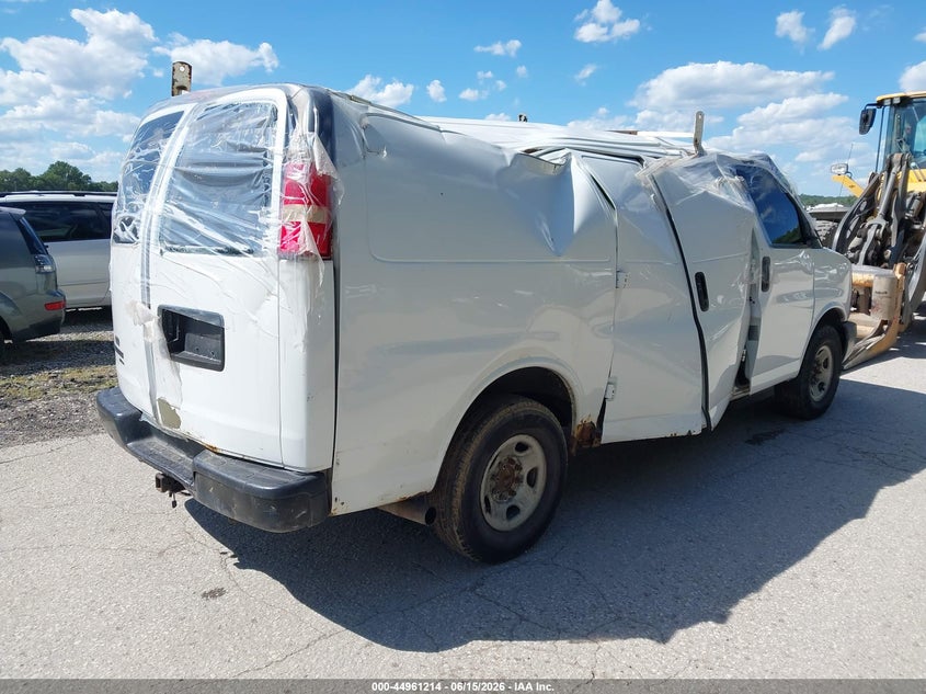 Vin: 1gcwgffa8d1105569, lot: 45458615, chevrolet express 2500 work van 20134