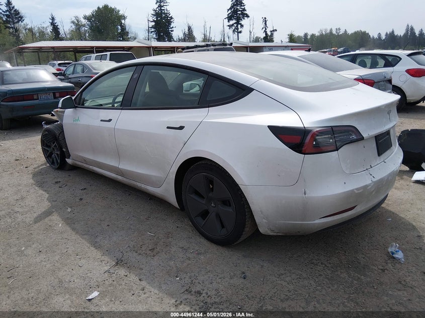 2023 TESLA MODEL 3 ELECTRIC(VIN: 5YJ3E1EA2PF564055