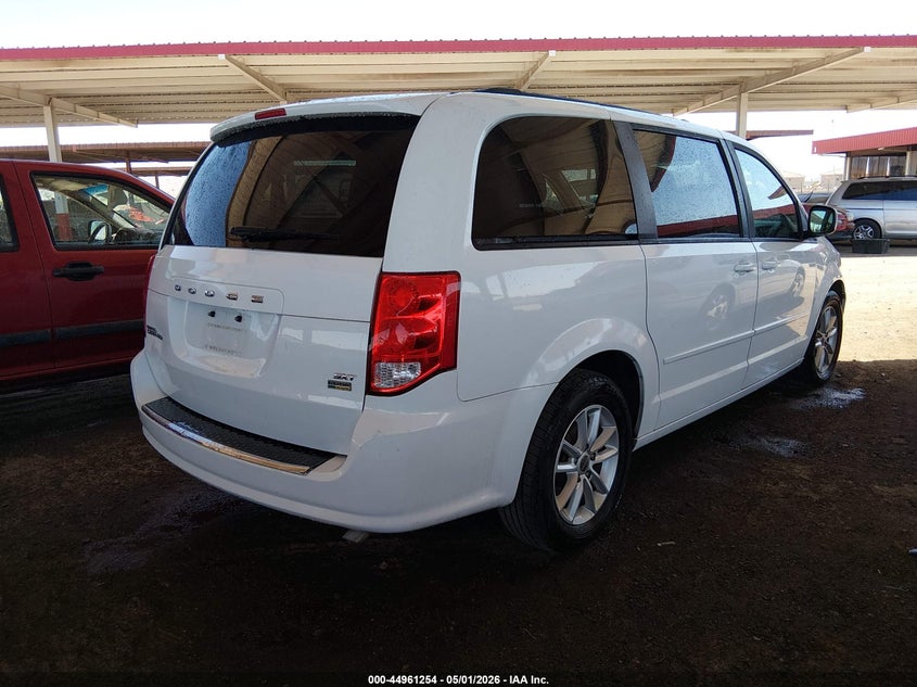 Vin: 2c4rdgcg6er210306, lot: 45458677, dodge grand caravan sxt 20144