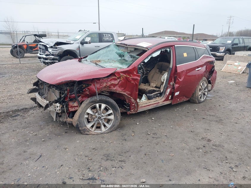 2018 Nissan Murano Sv 5N1AZ2MH0JN126056 photo 1