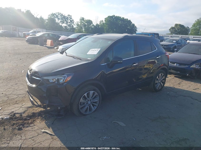 Vin: kl4cjasb9kb892880, lot: 45459295, buick encore fwd preferred 20192