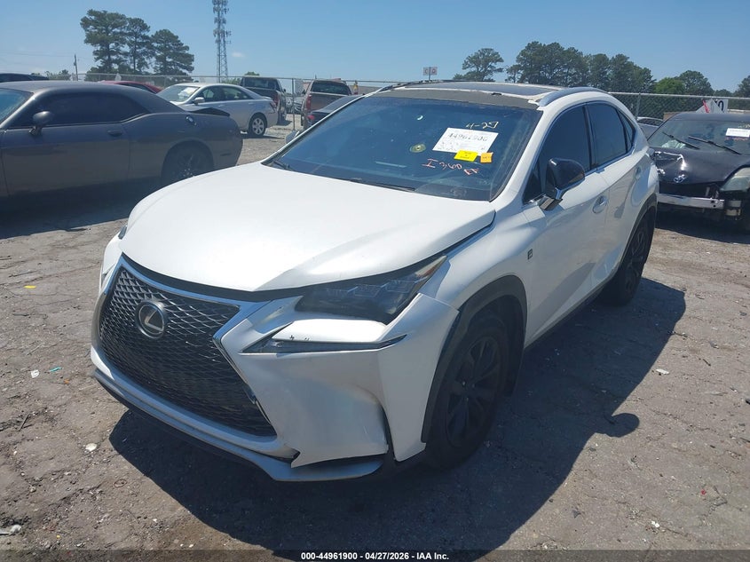 Vin: jtjbarbz6f2003887, lot: 45459321, lexus nx 200t f sport 20152