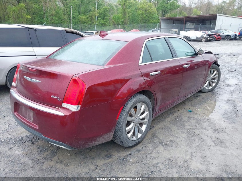 Vin: 2c3ccakg2gh111471, lot: 45459345, chrysler 300c awd 20164