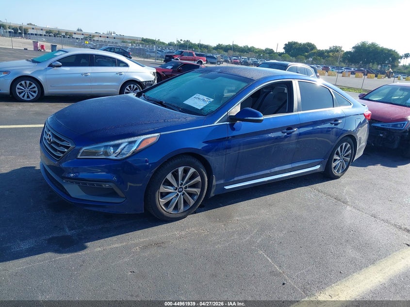 2016 Hyundai Sonata Sport 5NPE34AF7GH347586 photo 1