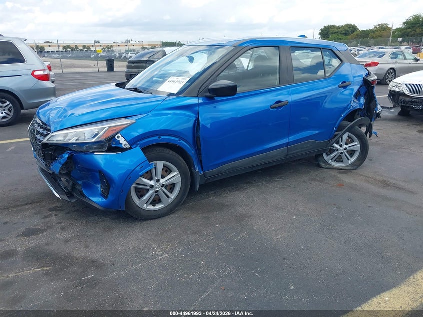 2021 Nissan Kicks S Xtronic Cvt 3N1CP5BV9ML545494 photo 1
