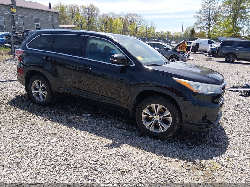 2015 TOYOTA HIGHLANDER XLE V6