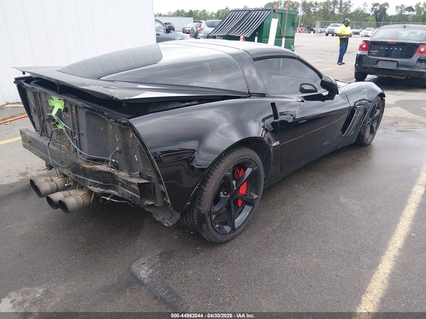 Vin: 1g1yr2dw6d5106358, lot: 45459465, chevrolet corvette grand sport 20134