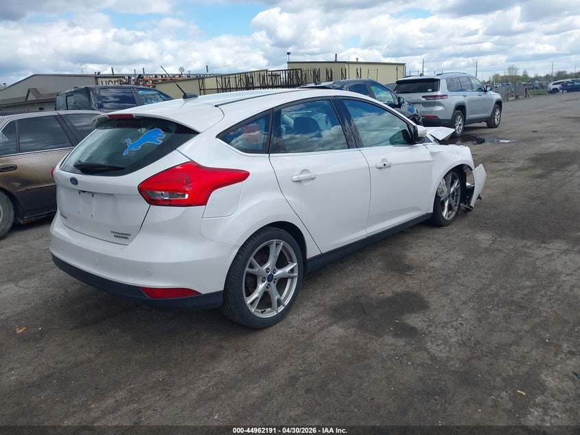 Vin: 1fadp3n27gl377142, lot: 45459611, ford focus titanium 20164