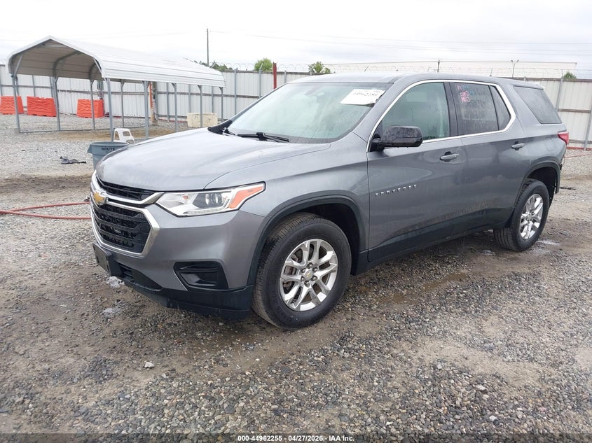 2019 Chevrolet Traverse Ls 1GNERFKWXKJ273208 photo 1