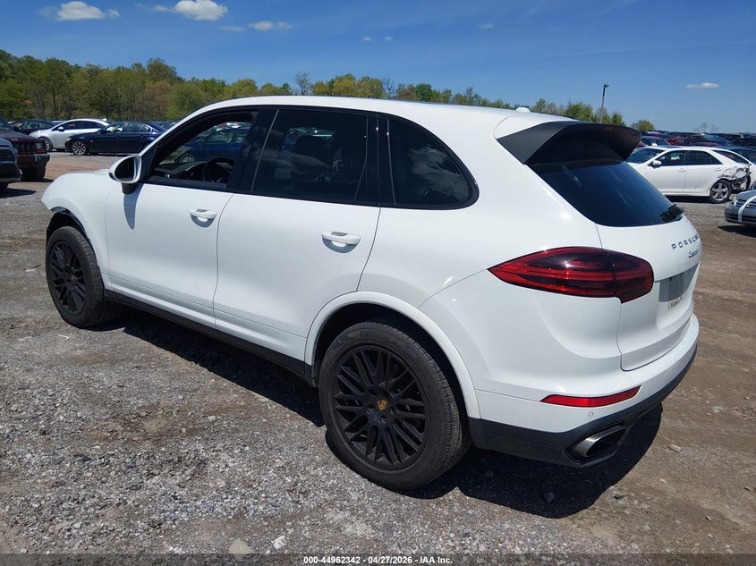 2017 Porsche Cayenne Platinum Edition