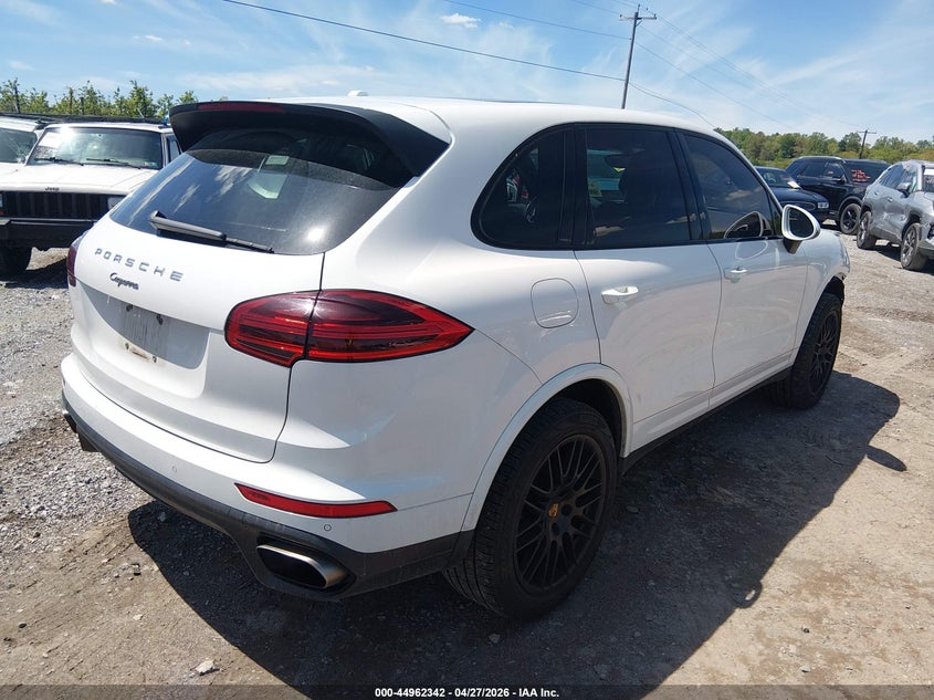2017 Porsche Cayenne Platinum Edition