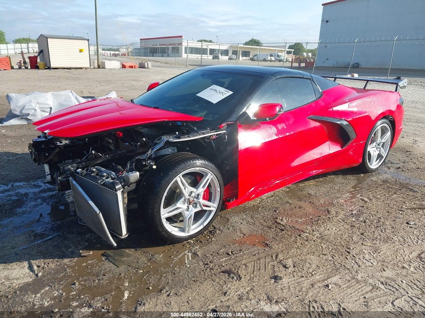 2021 Chevrolet Corvette Stingray Rwd  2lt 1G1YB3D47M5109469 photo 1