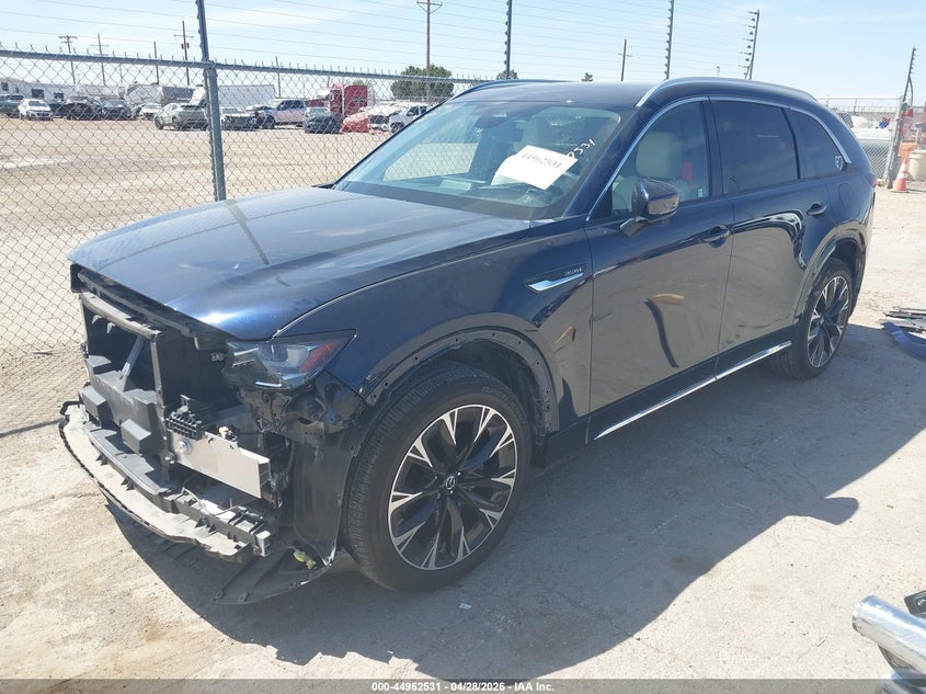 Vin: jm3kkehc4s1229011, lot: 45459952, mazda cx-90 3.3 turbo s premium plus package 20252