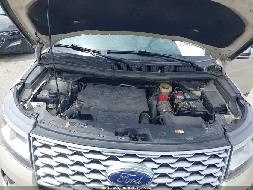 2018 FORD EXPLORER SPORT UTILITY VEHICLE 3.5L V-6 DI, DOHC, VVT, TURBO, 365HP