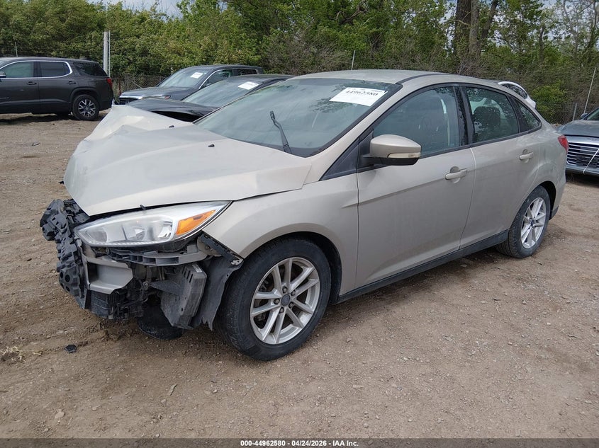 Vin: 1fadp3f28gl203742, lot: 45460001, ford focus se 20162