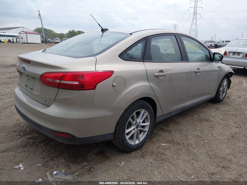 Vin: 1fadp3f28gl203742, lot: 45460001, ford focus se 20164