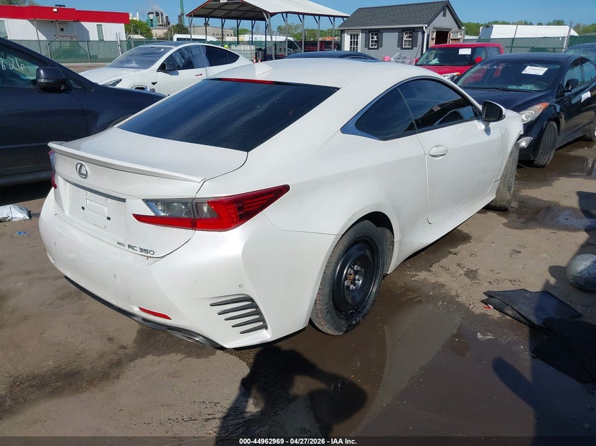 2015 LEXUS RC 350 auction photo 4