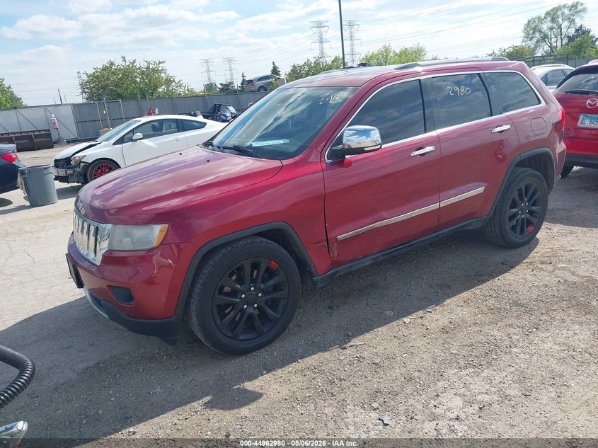 2012 Jeep Grand Cherokee Overland 1C4RJFCT4CC227000 photo 1