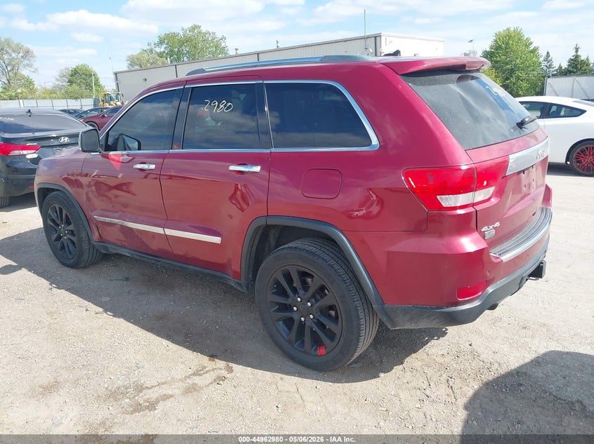 Vin: 1c4rjfct4cc227000, lot: 45460401, jeep grand cherokee overland 20123