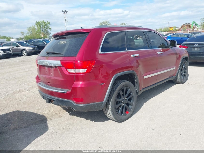 Vin: 1c4rjfct4cc227000, lot: 45460401, jeep grand cherokee overland 20124