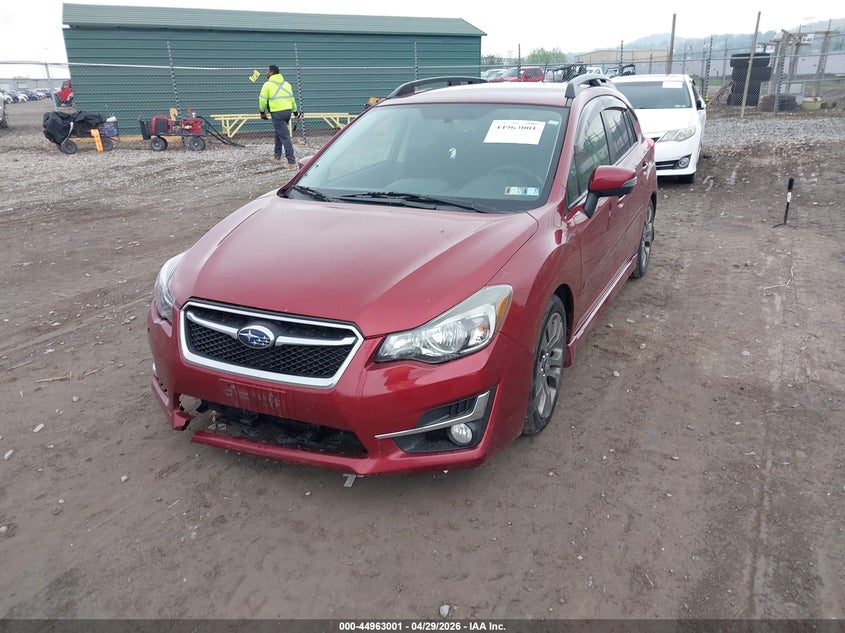 Vin: jf1gpat63f8298639, lot: 45460422, subaru impreza 2.0i sport premium 20152