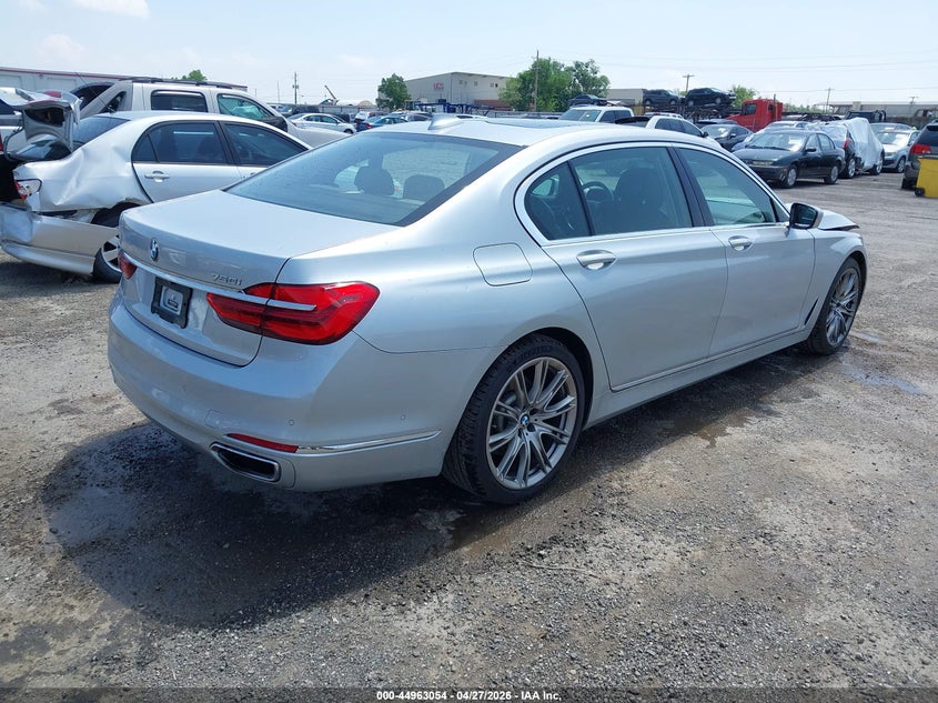 Vin: wba7f0c50kgm25875, lot: 45460475, bmw 750i 20194