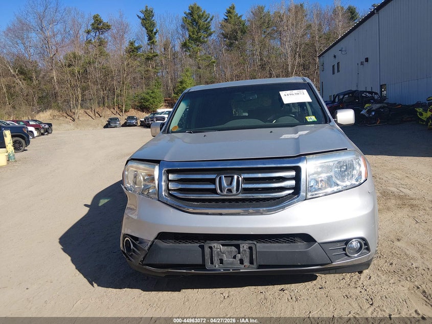 2012 Honda Pilot 3.5 Ex-L silver Lot 111044963072 Vin 5FNYF4H58CB035075