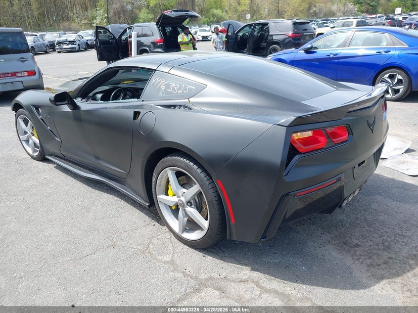 Vin: 1g1yb2d75f5104178, lot: 45460746, chevrolet corvette stingray 20153