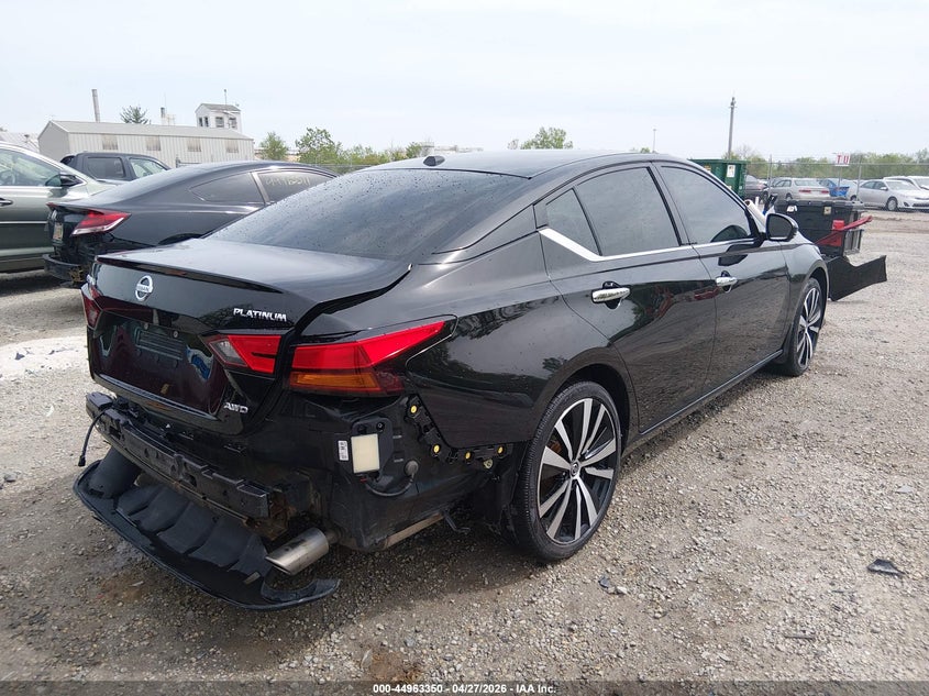 NISSAN ALTIMA 2019 VIN 1N4BL4FW0KC134582