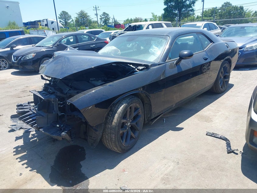 Vin: 2c3cdzbt9nh233993, lot: 45460774, dodge challenger r/t 20222