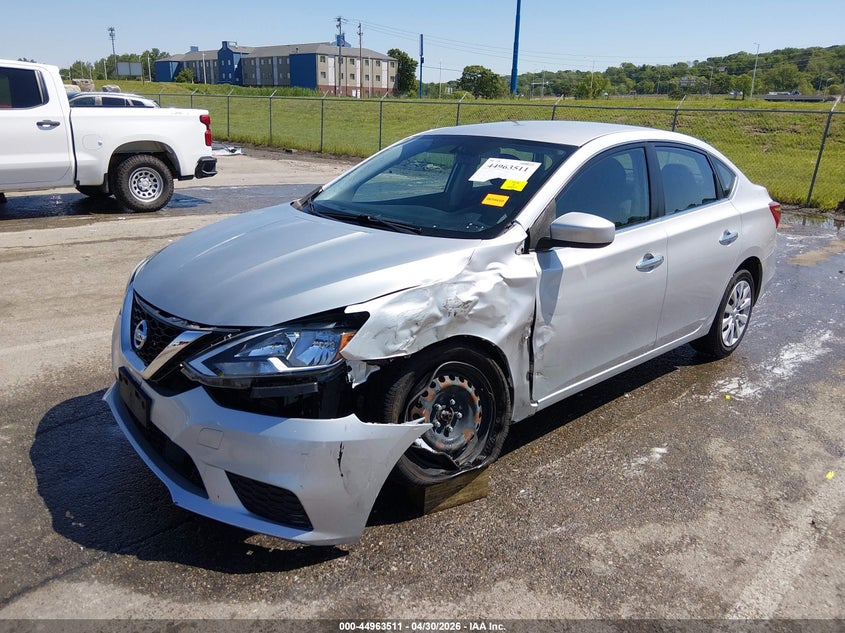 2019 Nissan Sentra S 3N1AB7AP6KY347699 photo 1
