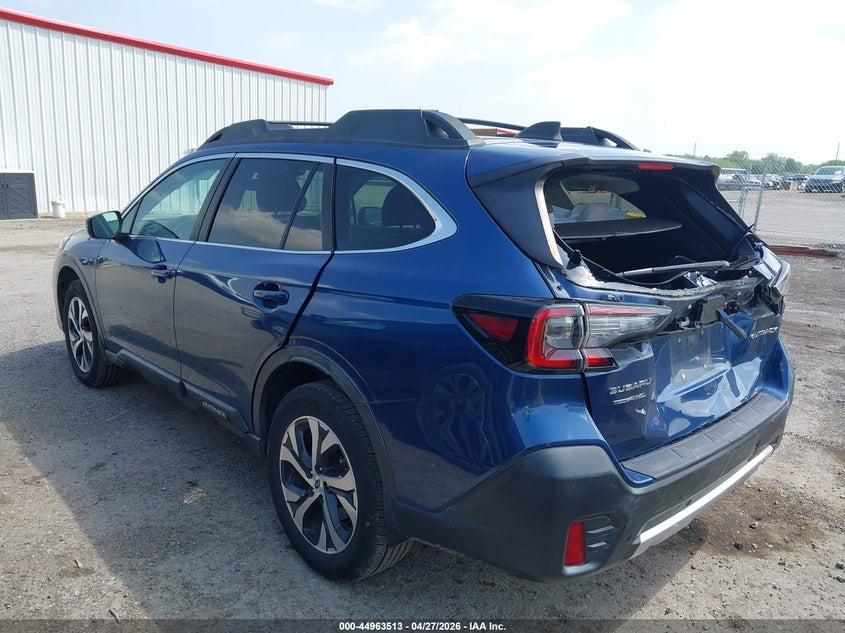 Vin: 4s4btanc3l3117286, lot: 45460934, subaru outback limited 20203