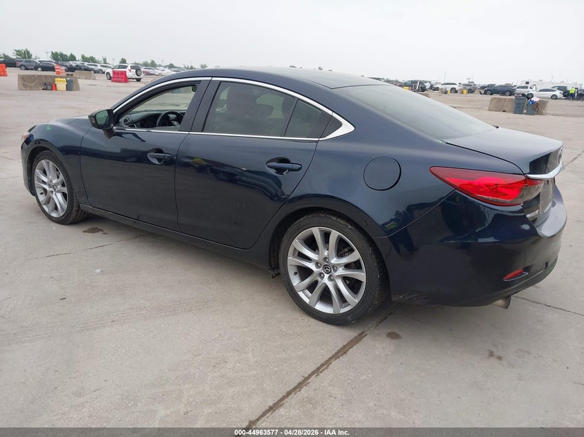 Vin: jm1gj1v56g1471872, lot: 45460998, mazda mazda6 i touring 20163