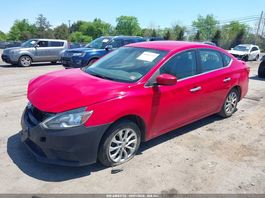2019 Nissan Sentra Sv 3N1AB7AP5KL610763 photo 1
