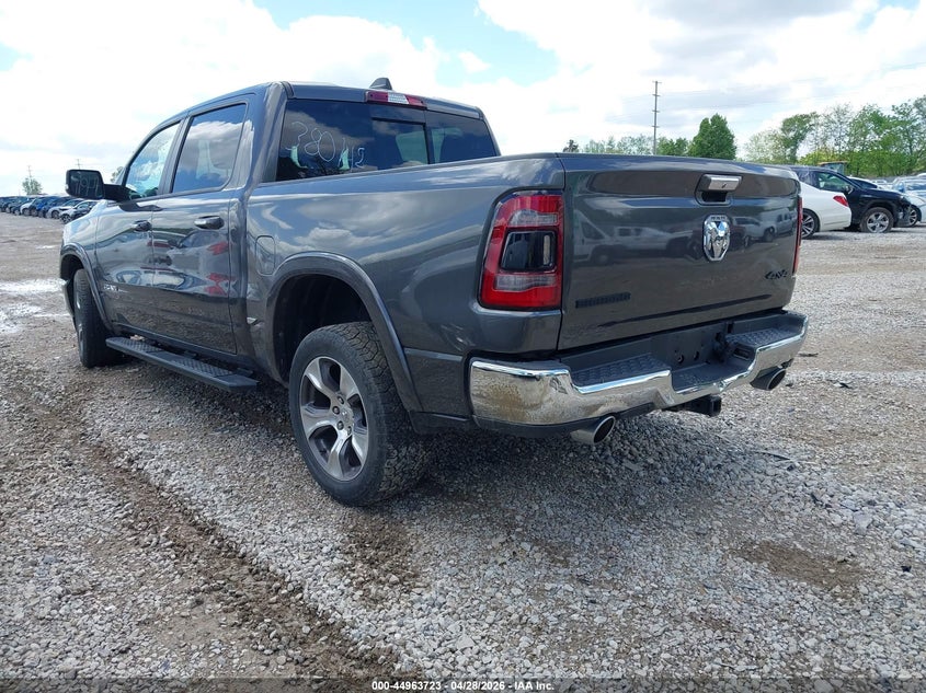Vin: 1c6srfjtxln380148, lot: 45461144, ram 1500 laramie  4x4 5'7 box 20203