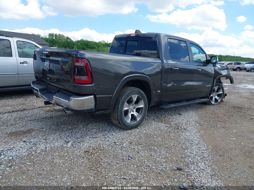 Vin: 1c6srfjtxln380148, lot: 45461144, ram 1500 laramie  4x4 5'7 box 20204
