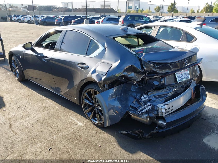 Vin: jthgz1b25p5065768, lot: 45461179, lexus is 350 f sport 20233
