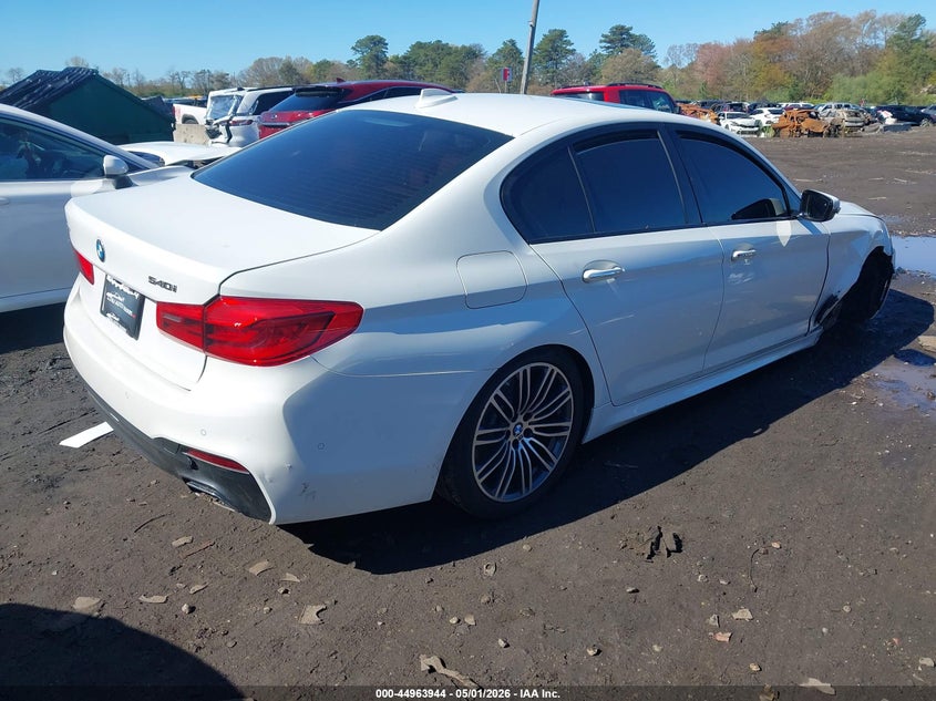 Vin: wbaje7c56jg891360, lot: 45461364, bmw 540i xdrive 20184