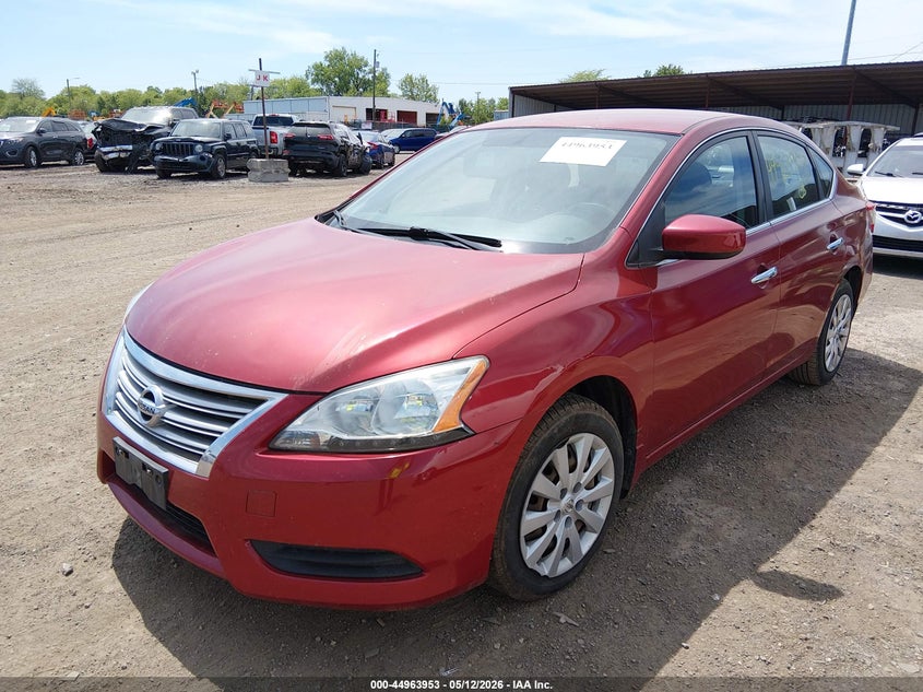 2014 Nissan Sentra Sv 3N1AB7APXEY322437 photo 1