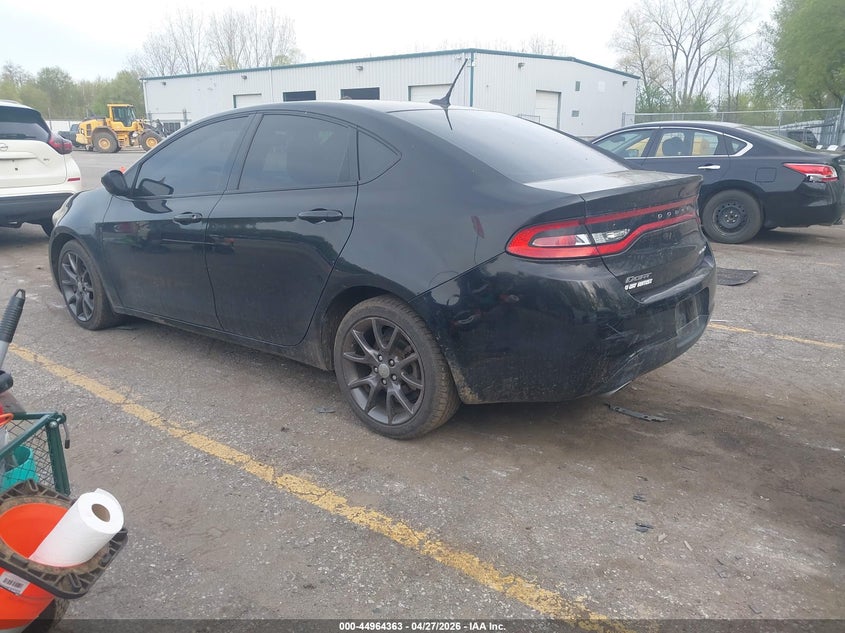 Vin: 1c3cdfbb8fd346144, lot: 45461784, dodge dart sxt 20153