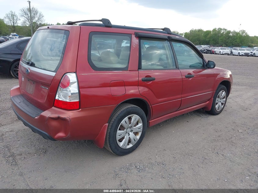 2008 Subaru Forester 2.5X