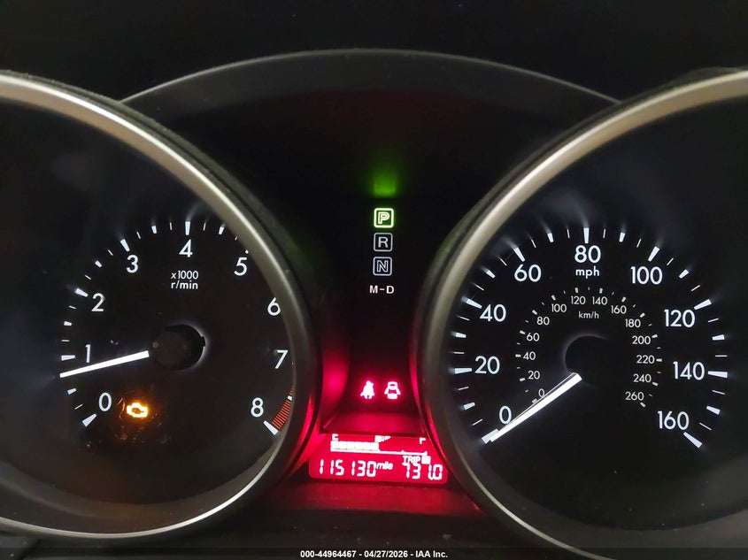 JM1CW2BL3C0122712 2012 Mazda 5 2.5 Sport silver