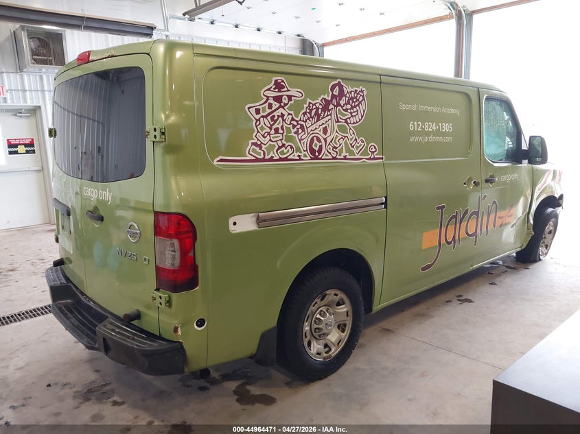 2012 NISSAN NV 2500 auction photo 4