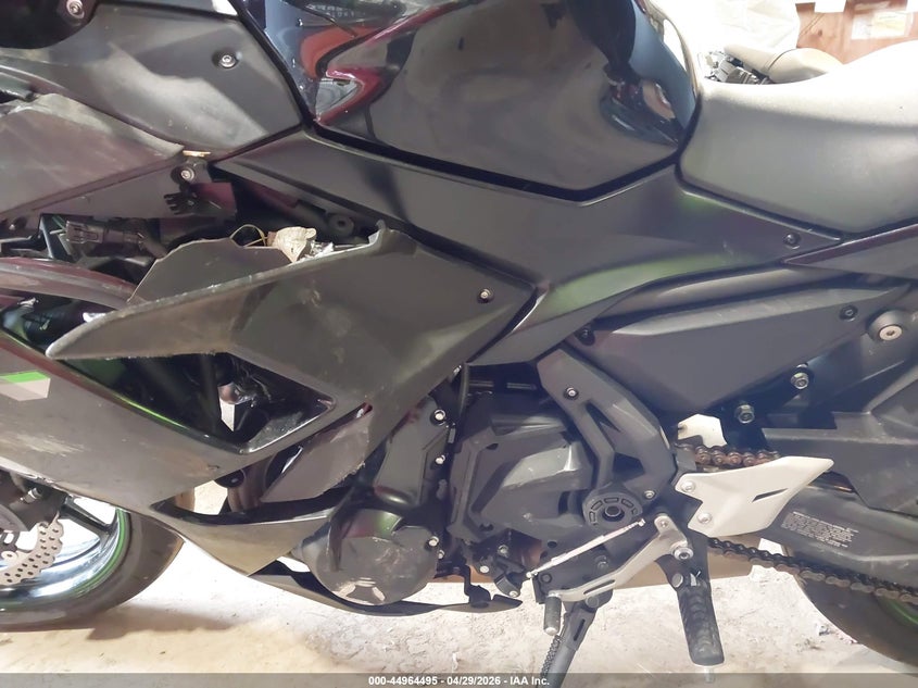 2025 Kawasaki Ex650 R VIN: ML5EXER12SDAF6441 Lot: 44964495