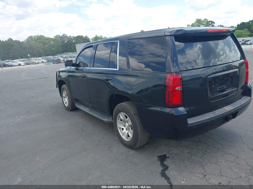 2017 Chevrolet Tahoe Commercial Fleet