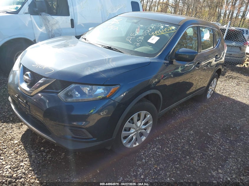 2016 Nissan Rogue S 5N1AT2MV3GC917046 photo 1