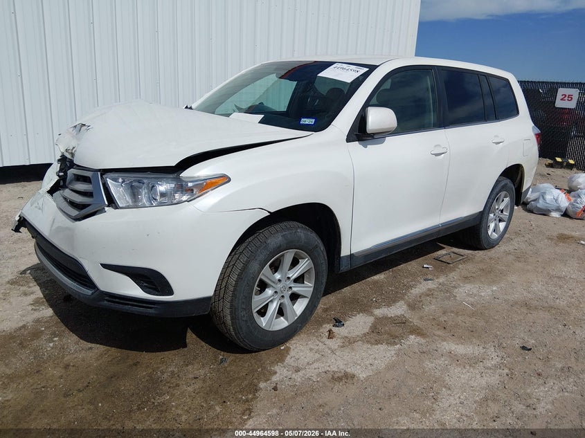 2013 Toyota Highlander Base V6 5TDZK3EH9DS120903 photo 1