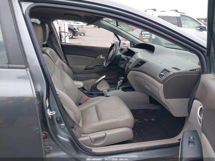 2012 Honda Civic 1.5 Hybrid grey Lot 111044964607 Vin JHMFB4F3XCS008305